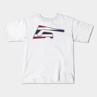 Buriram International Circuit [flag] Kids T-Shirt